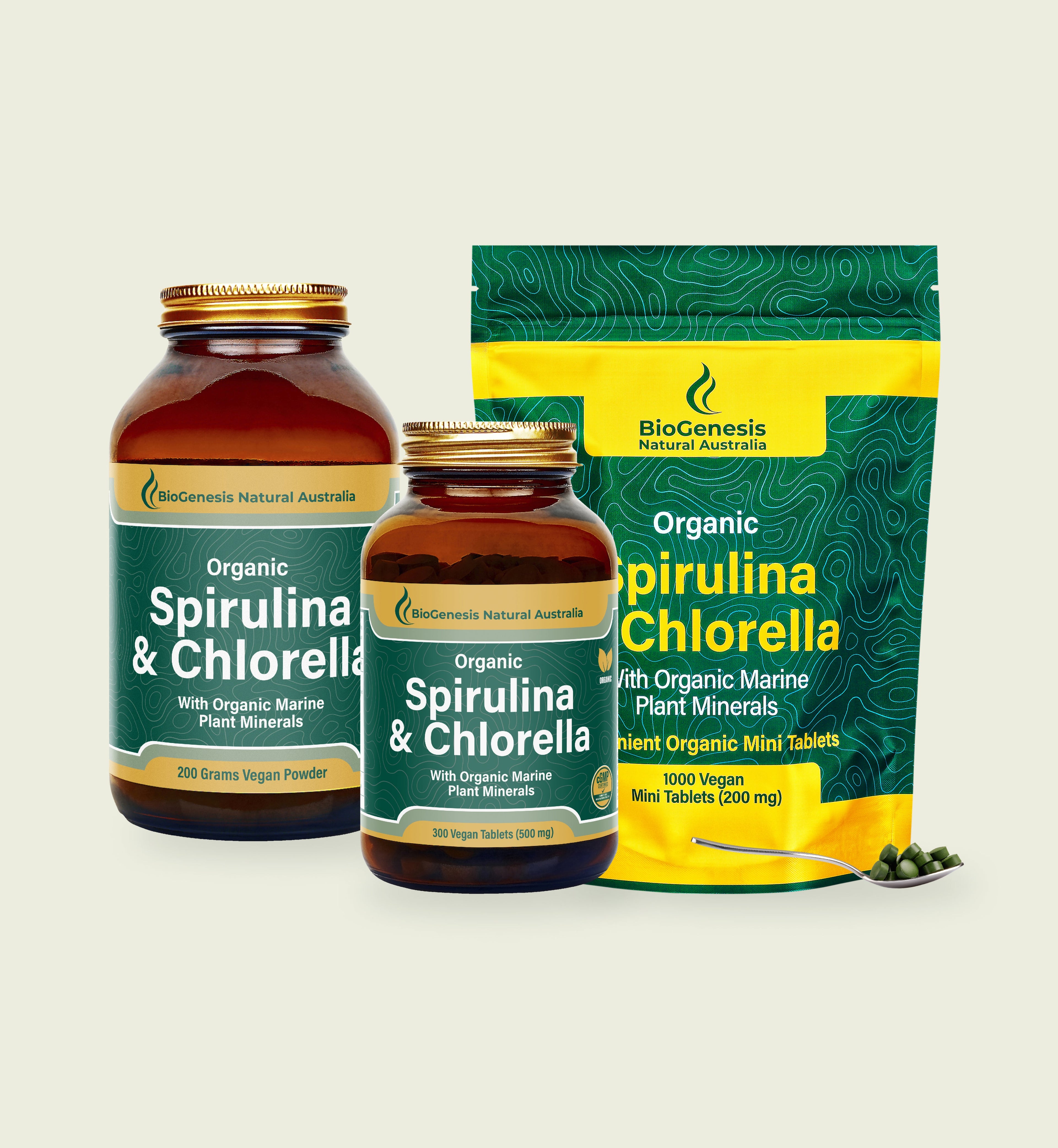 Organic Spirulina & Chlorella