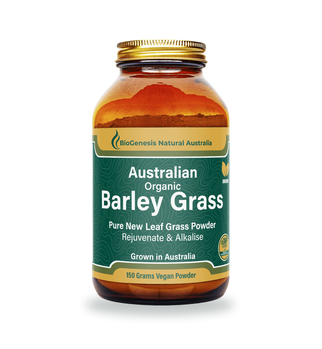 Australian Organic Barley Grass Powder, 150g