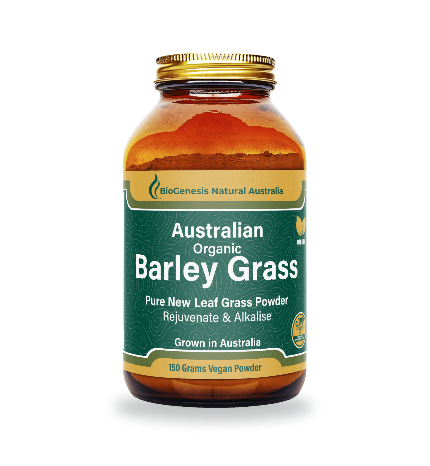 Australian Organic Barley Grass Powder, 150g