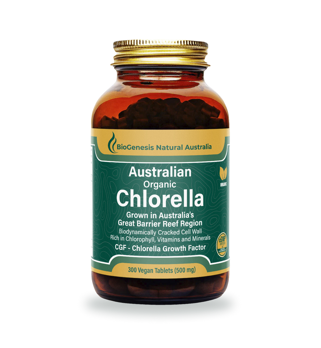 Australian Organic Chlorella Tablets, 300 & 600