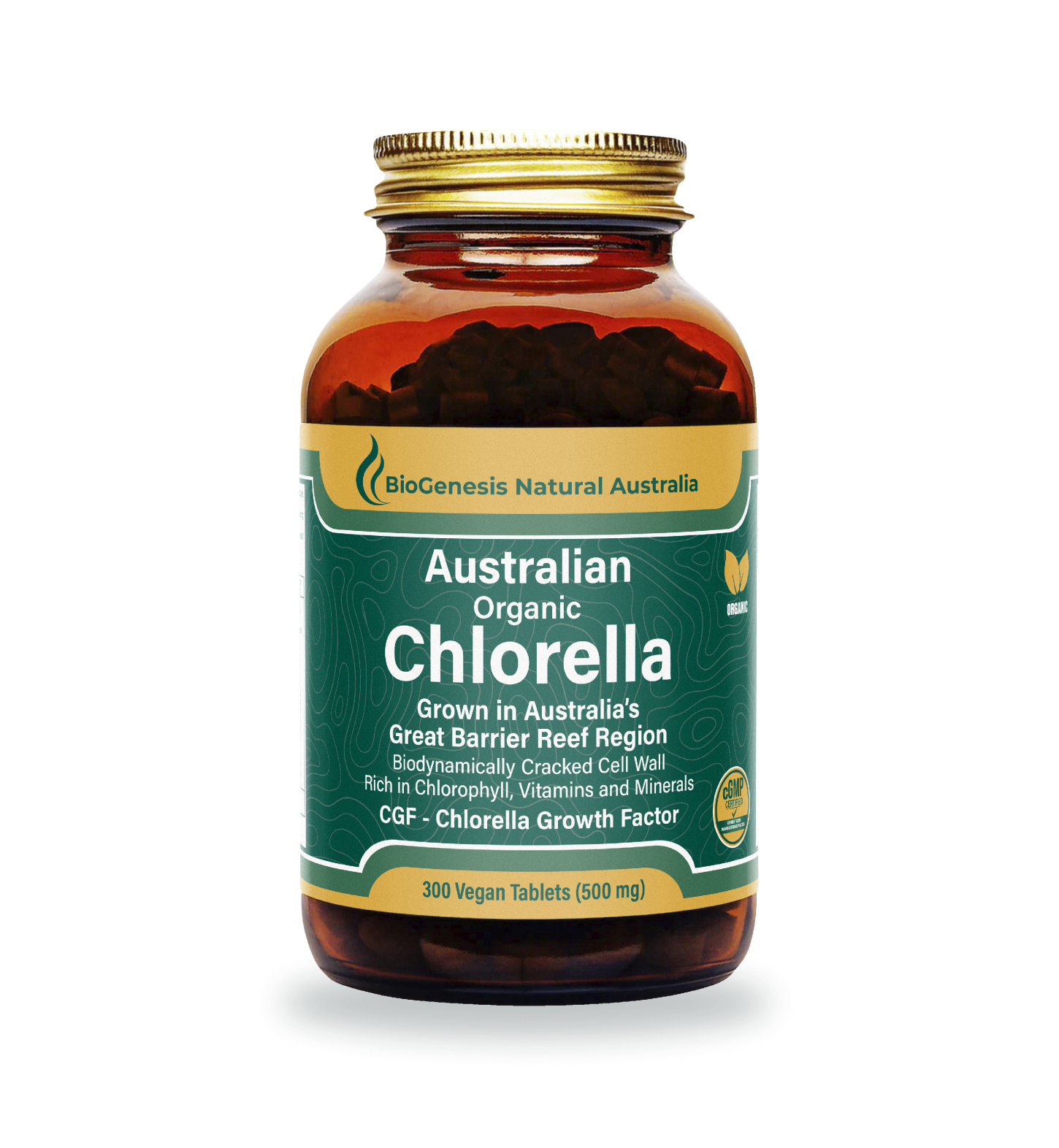 Australian Organic Chlorella Tablets, 300 & 600