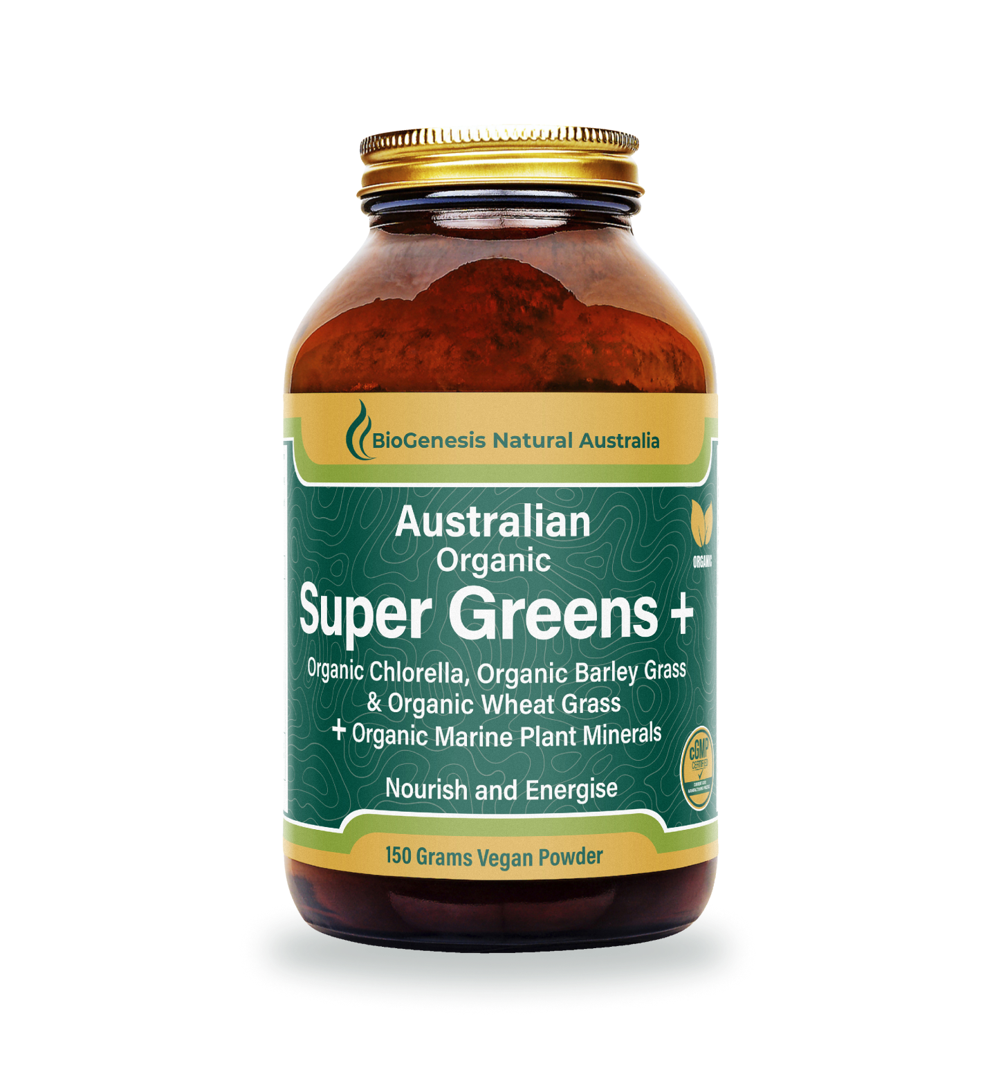 Australian Organic SuperGreens Plus Powder, 150g