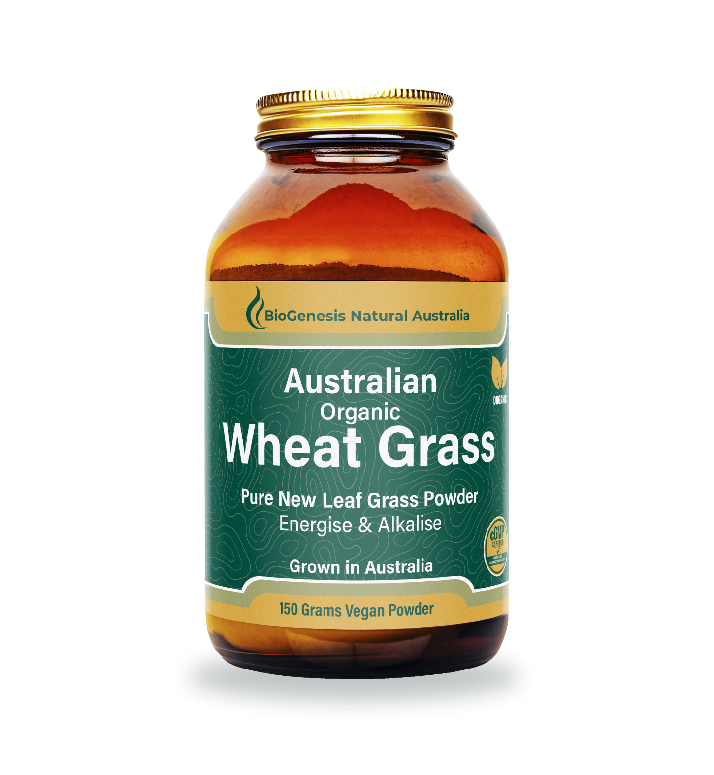 Australian Organic Wheat Grass Powder, 150g