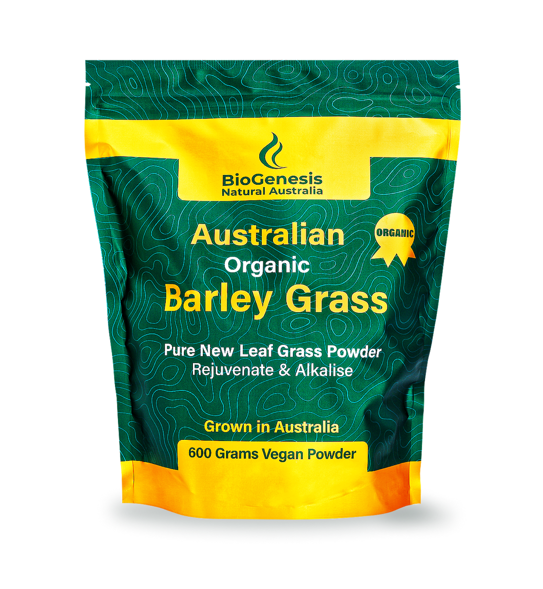 Australian Organic Barley Grass Powder, 600g – BioGenesis